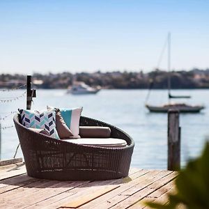 Ferienwohnung Newly Reburbished Sydney Harbourfront Boathouse Escape Exterior photo