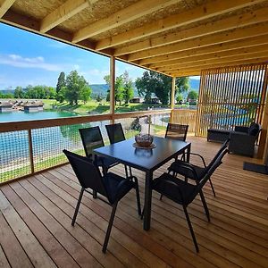 Deluxe Lake View Mobile Homes With Thermal Riviera Tickets Brežice Exterior photo
