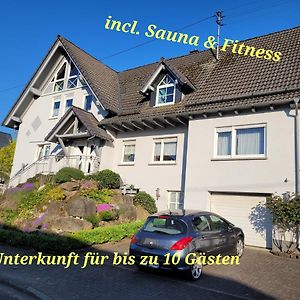 Ferienwohnung Fitness Entspannung Sauna im Westerwald Derschen Exterior photo