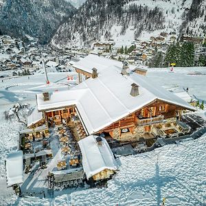 Hotel Le Vieux Chalet La Clusaz Exterior photo