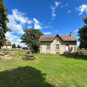 Villa Gite Chaumiere Chateau De La Bouchatte Chazemais Exterior photo