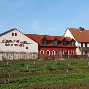 Hotel Weinbau & Pension - Familie Birgit Und Bernhard Meusert Volkach Exterior photo