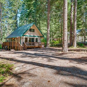 Villa Peaceful Leavenworth Cabin With Deck And Fire Pit! Exterior photo