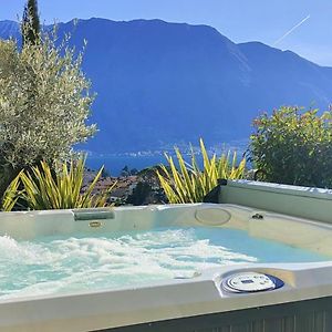 Magic Garden With Jacuzzi-Pool And Luxury Lake Como View Lenno Exterior photo