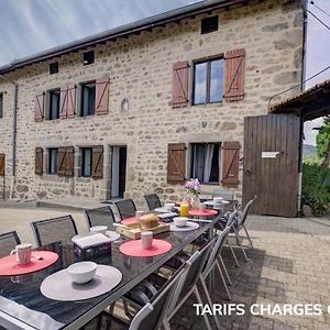 Villa Gite En Pierre Renove Avec Jardin Et Wifi A Chalmazel-Jeansagniere - Fr-1-496-253 Exterior photo