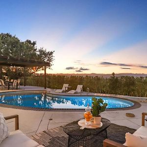 Villa Modern Farmhouse With Panoramic Hill Views, Heated Salt Water Pool, Hot Tub Los Angeles Exterior photo