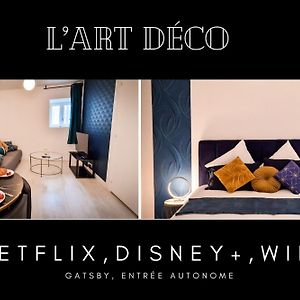 Ferienwohnung L'Art Deco 3 Etoiles Wifi, Netflix, Disney, Coeur De Bastide Villefranche-de-Rouergue Exterior photo