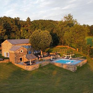 Bed and Breakfast Corps De Ferme Renove Avec Piscine Et Terrasses Paisibles, A 1H30 De Lyon - Fr-1-582-396 Saint-Etienne-Lardeyrol Exterior photo