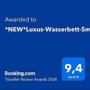 *NEW*Luxus-Wasserbett-SmartTV-Terrasse Magdeburg Exterior photo