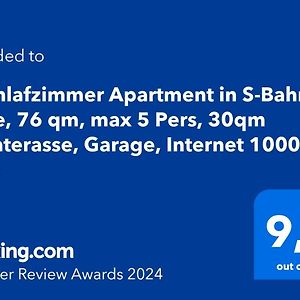 Appartement Janina in S-Bahn Nähe, 76 qm, max 4 Pers, Internet 1000 MBit Gärtringen Exterior photo
