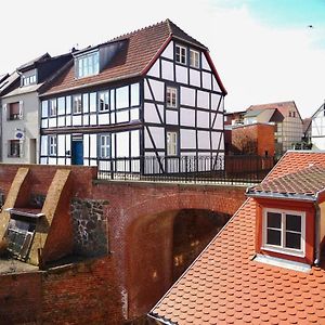 Ferienwohnung Haus zur Eselsbrücke Tangermünde Exterior photo