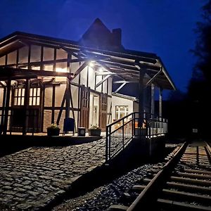 Hotel Museumsbahnhof Ahuette Üxheim Exterior photo