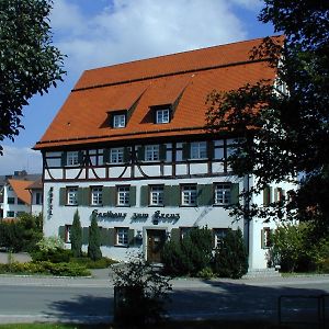 Gasthaus Hotel zum Kreuz Stetten am Kalten Markt Exterior photo