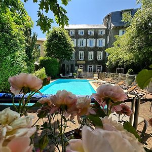 Hotel Logis Le Relais De Fusies Lacaune Exterior photo