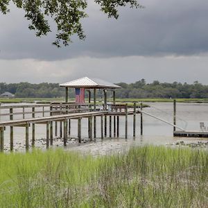 Villa Riverfront Oasis On Amelia Island 7 Mi To Beach! Fernandina Beach Exterior photo