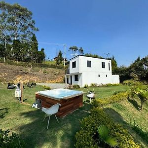 Villa Finca La Hera Stunning Views Jacuzzi Guarne Exterior photo