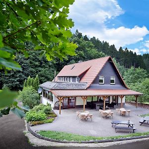 Villa Tolles Ferienhaus für 16 Personen im Westerwald mit Sauna, Whirlpool, Kino und Bar Schutzbach Exterior photo