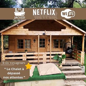 Villa Le Chalet Avec Jacuzzi Privatif Nargis Exterior photo