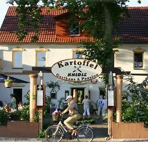 Hotel Kartoffelgasthaus&Pension Knidle Lübbenau Exterior photo