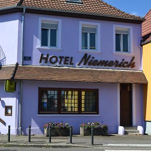 Hotel Restaurant Niemerich Pulversheim Exterior photo