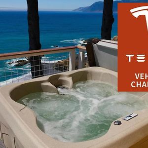 Ferienwohnung Gorgeous Oceanview, By Oceanviewhottubs Oceanfront! Shelter Cove, Ca Tesla Ev Station Exterior photo