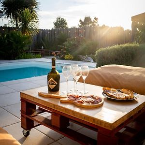 Superbe Villa Avec Piscine A 10 Min De L'Ocean Mézos Exterior photo