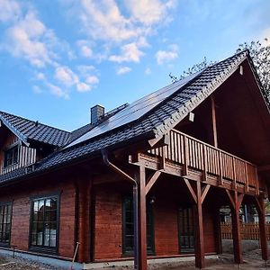 Villa Blockhaus An Der Dahme , Ferienhaus Halbe Exterior photo