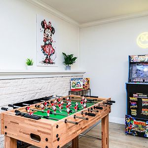 Villa Close To Disney! Luxe Living With Arcade & Foosball Fullerton Exterior photo