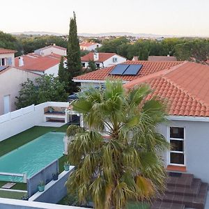 Villa Grande Maison Moderne Avec Piscine 10 Personnes Trouillas Exterior photo