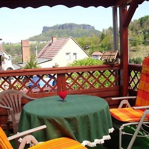 Villa Ausflugsziele Und Wanderidylle Bei Ferieneinrichtungen Haus Am Stein, Haus 2 Königstein Exterior photo