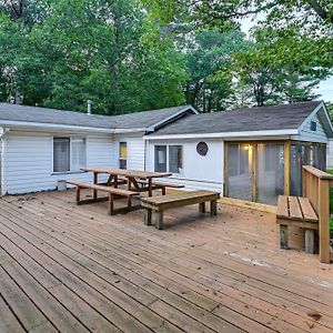 Villa Secluded East Tawas Cabin With Private Beach Access! Exterior photo