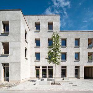 Hotel Green Studio Inside Europes Largest Hemp Building, Made By Openly Widnau Exterior photo