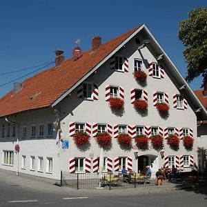 Hotel Gasthaus Zur Post Waal Exterior photo