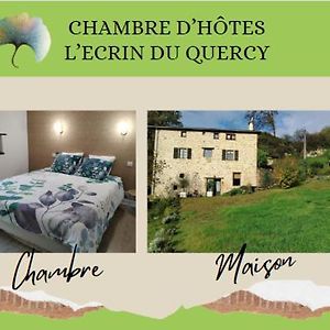 Bed and Breakfast Chambre D'Hotes L'Ecrin Du Quercy Figeac Exterior photo