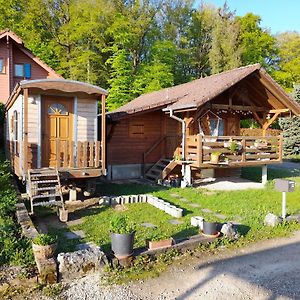 Villa Location Type Gite, Chambre D'Hote, Meuble De Tourisme Dans Joli Petit Chalet Typique Et Ou Jolie Roulotte Type Boheme Waldighoffen Exterior photo