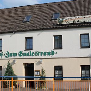 Hotel Gasthof&Pension Zum Saalestrand Bad Dürrenberg Exterior photo