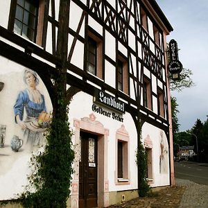 Landhotel Goldener Becher Limabach - Oberfrohna Exterior photo