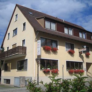 Hotel Gasthof-Metzgerei Rotes Ross Burghaslach Exterior photo