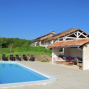 Villa Disabled-Accessible Gite With Heated Pool Roussines Exterior photo