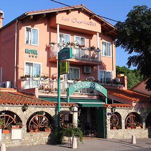 Logis Hotel Restaurant Les Charmettes Argelès-sur-Mer Exterior photo