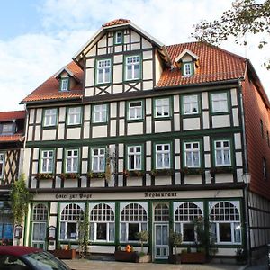 Hotel Garni Zur Post Wernigerode Exterior photo