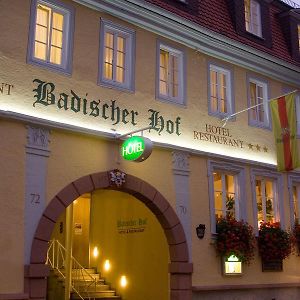 Hotel Badischer Hof Tauberbischofsheim Exterior photo