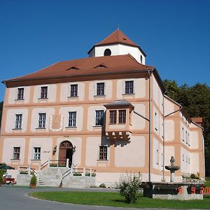 Hotel Garni Schloss Schoenberg Bad Brambach Exterior photo