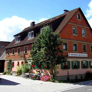 Hotel Gasthaus Zur Krone Windelsbach Exterior photo