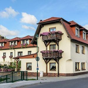 Hotel Pension Zur Grünen Eiche Kaulsdorf Exterior photo