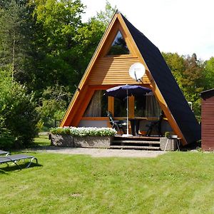 Villa Ferienhaus im Nordschwarzwald - Nurdachhaus in Waldrandlage Schellbronn Exterior photo