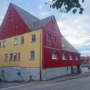 Ferienwohnung Gemütliche Gästezimmer in einem neu sanierten Fachwerkhaus Sachsenheim Exterior photo