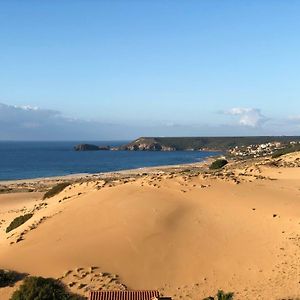 Villa Torre dei Corsari mit Aussicht auf Meer und Dune Exterior photo