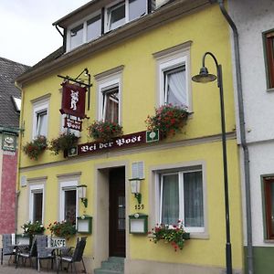 Hotel Pension Bei der Post Bacharach Exterior photo