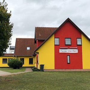 Motel Pension ,,Vier Tore" Neubrandenburg Exterior photo